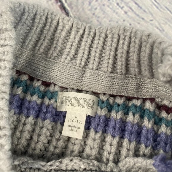 Gymboree Girls Striped Long Sleeve Sweater Dress - Picture 4 of 9